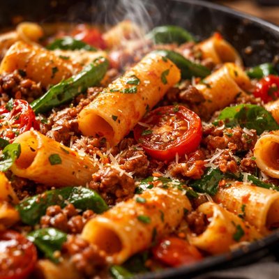 Image of Fast and Easy Skillet Pasta