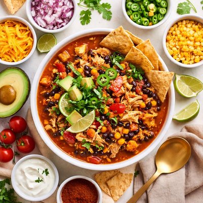 Image of Fast and Easy Southwest Chicken Chili