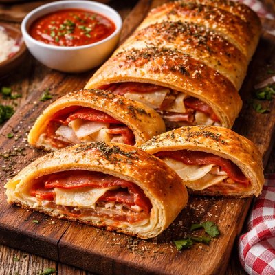 Image of Fast and Easy Stromboli