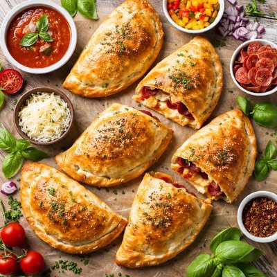 Image of Fast and Fabulous Fake Out Calzones