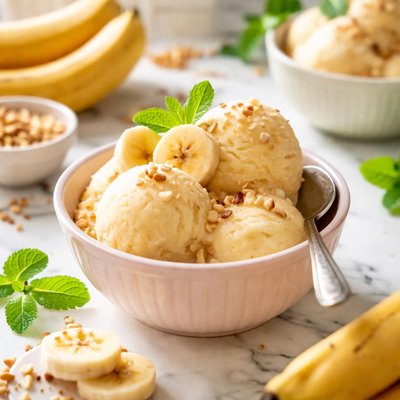 Image of Fast Banana Sherbet