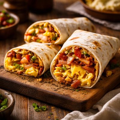 Image of Fast Breakfast Wraps