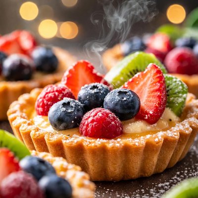 Image of Fast Fruit Tarts