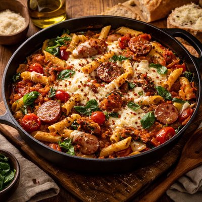 Image of Fast Italian Skillet Dinner