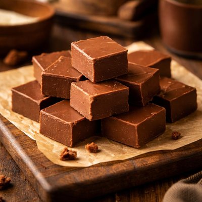 Image of Fast Microwave Fudge Nut Free