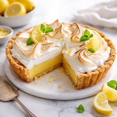 Image of Fast Microwave Lemon Meringue Pie