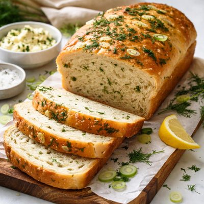 Image of Fast Yeast Bread with Onion and Dill