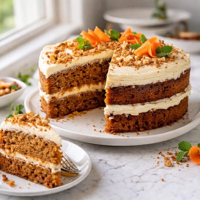 Image of Fat Calorie Reduced Carrot Cake
