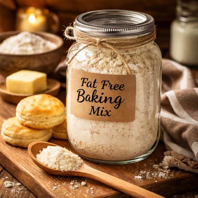 Image of Fat Free Baking Mix Like Bisquick Copycat Clone