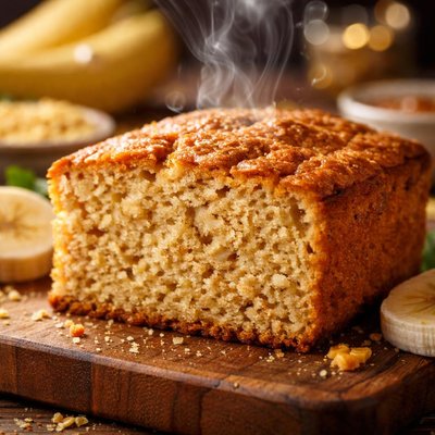 Image of Fat Free Banana Cornbread
