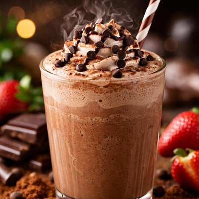 Image of Fat Free Blended Chocolate Milk Shake