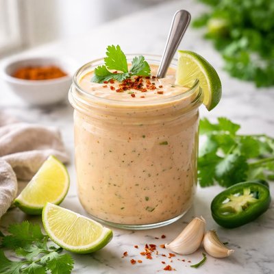 Image of Fat Free Creamy Chipotle Cilantro Sauce Dressing