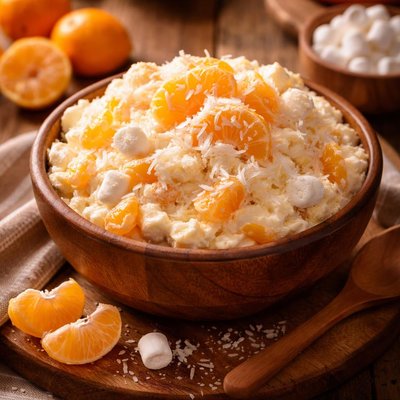 Image of Fat Free Creamy Orange Salad
