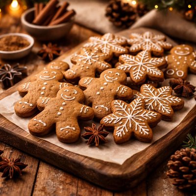 Image of Fat Free Gingerbread Cookies