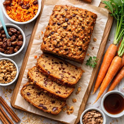 Image of Fat Free Loaf with Dates and Carrot Yummy