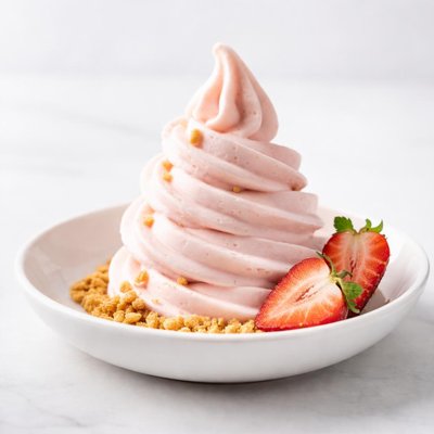 Image of Fat Free Strawberry Cheesecake Frozen Yogurt