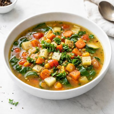 Image of Fat Free Veggie Soup to Die for