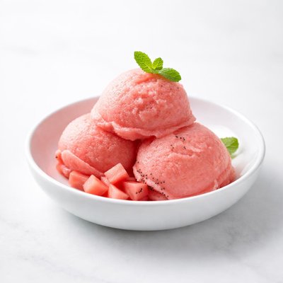 Image of Fat Free Watermelon Sherbet