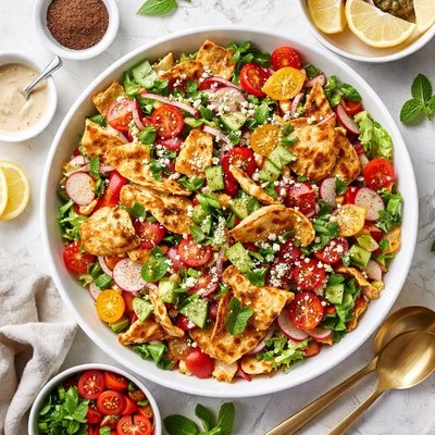 Image of Fattoush Toasted Bread Salad