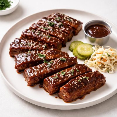 Image of Faux Bbq Baby Back Ribs