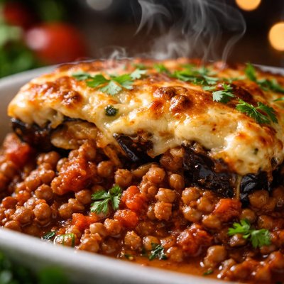 Image of Faux Moussaka with Lentils