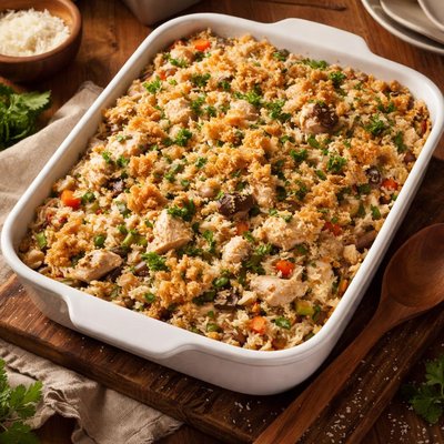 Image of Favorite Chicken and Wild Rice Casserole