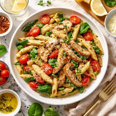 Image of Favorite Chicken Pasta from Light Tasty Taste of Home