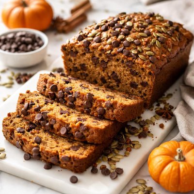 Image of Favorite Chocolate Chip Pumpkin Bread