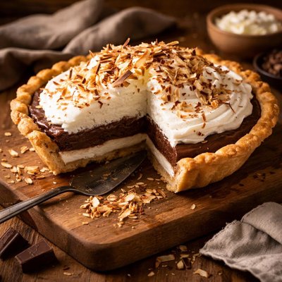 Image of Favorite Chocolate Haupia Pie