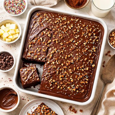 Image of Favorite Chocolate Sheet Cake