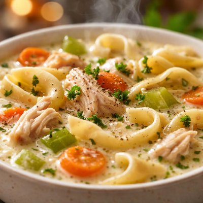 Image of Favorite Creamy Chicken Noodle Soup