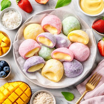 Image of Favorite Custard Mochi