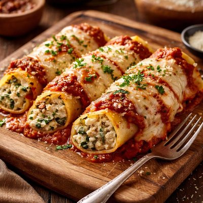 Image of Favorite Stuffed Manicotti