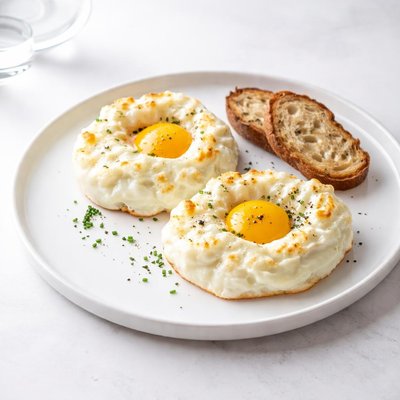 Image of Feather Bed Eggs for Two
