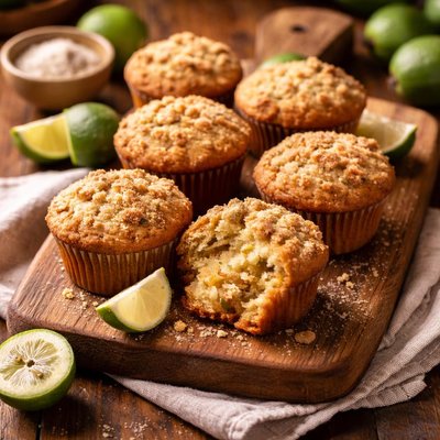 Image of Feijoa Lime Muffins