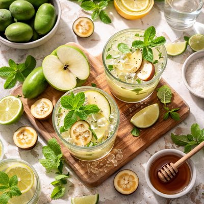 Image of Feijoa Vodka Apple Fix