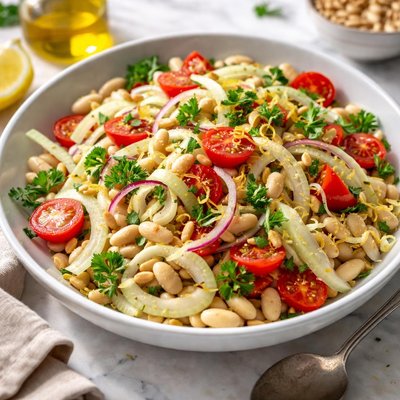 Image of Fennel and White Bean Salad