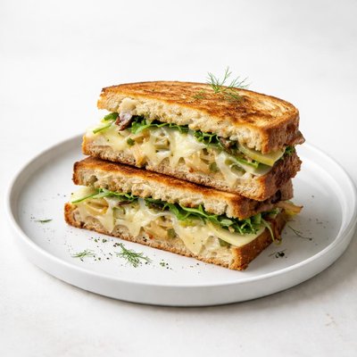 Image of Fennel Fontina Cheese Sandwich