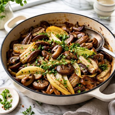 Image of Fennel Mushroom Skillet
