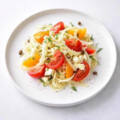 Image of Fennel Tomato and Feta Salad