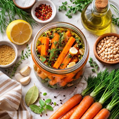 Image of Whole30 Fermented Carrots