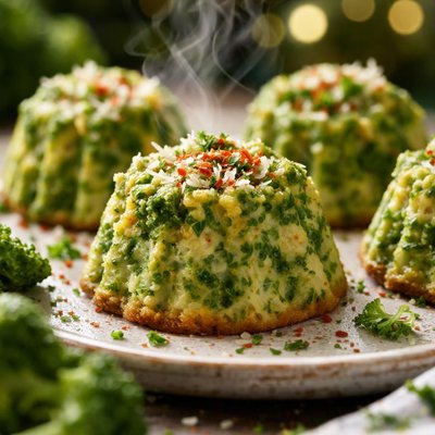 Image of Festive Broccoli Moulds