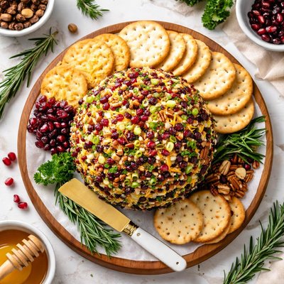 Image of Festive Cheese Ball