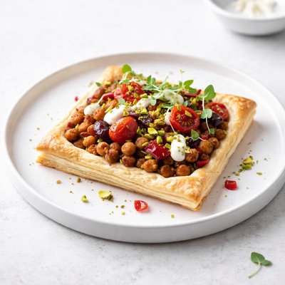 Image of Festive Chickpea Tart