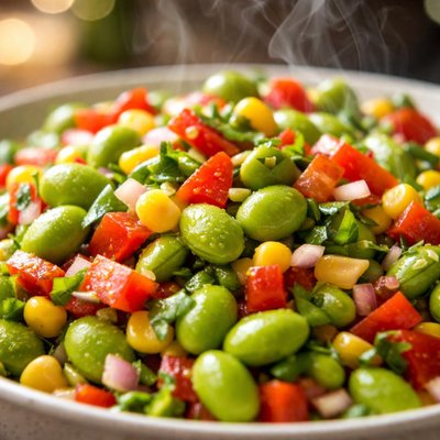 Image of Festive Edamame Salad