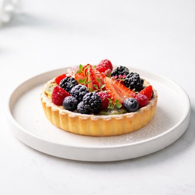 Image of Festive Fruit Tart