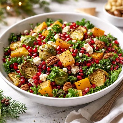 Image of Festive Holiday Vegetable Salad