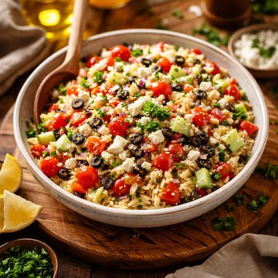Image of Festive Orzo Salad