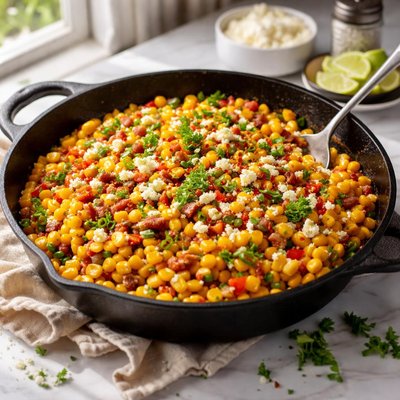 Image of Festive Skillet Corn