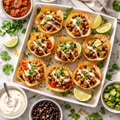 Image of Festive Turkey Cups